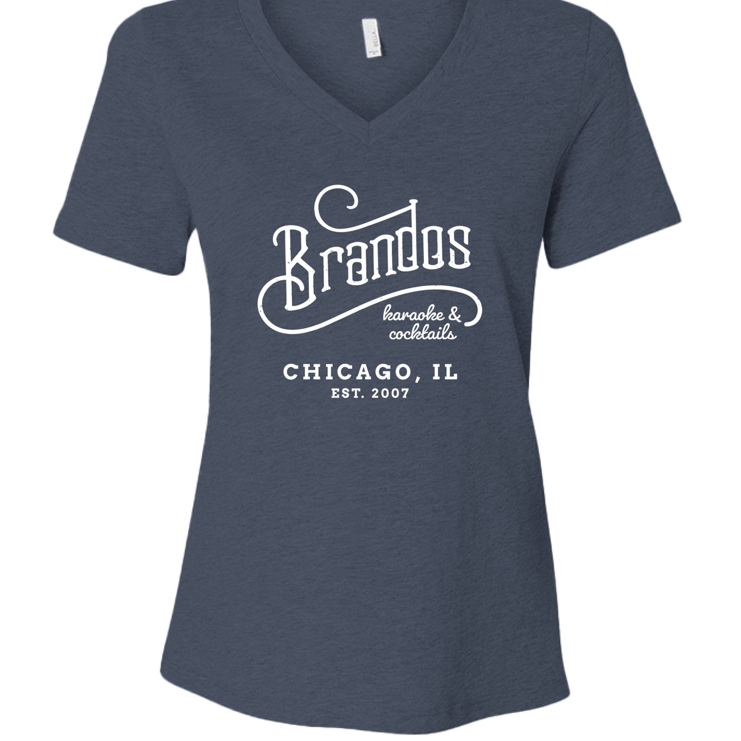 Heather Navy - FRONT