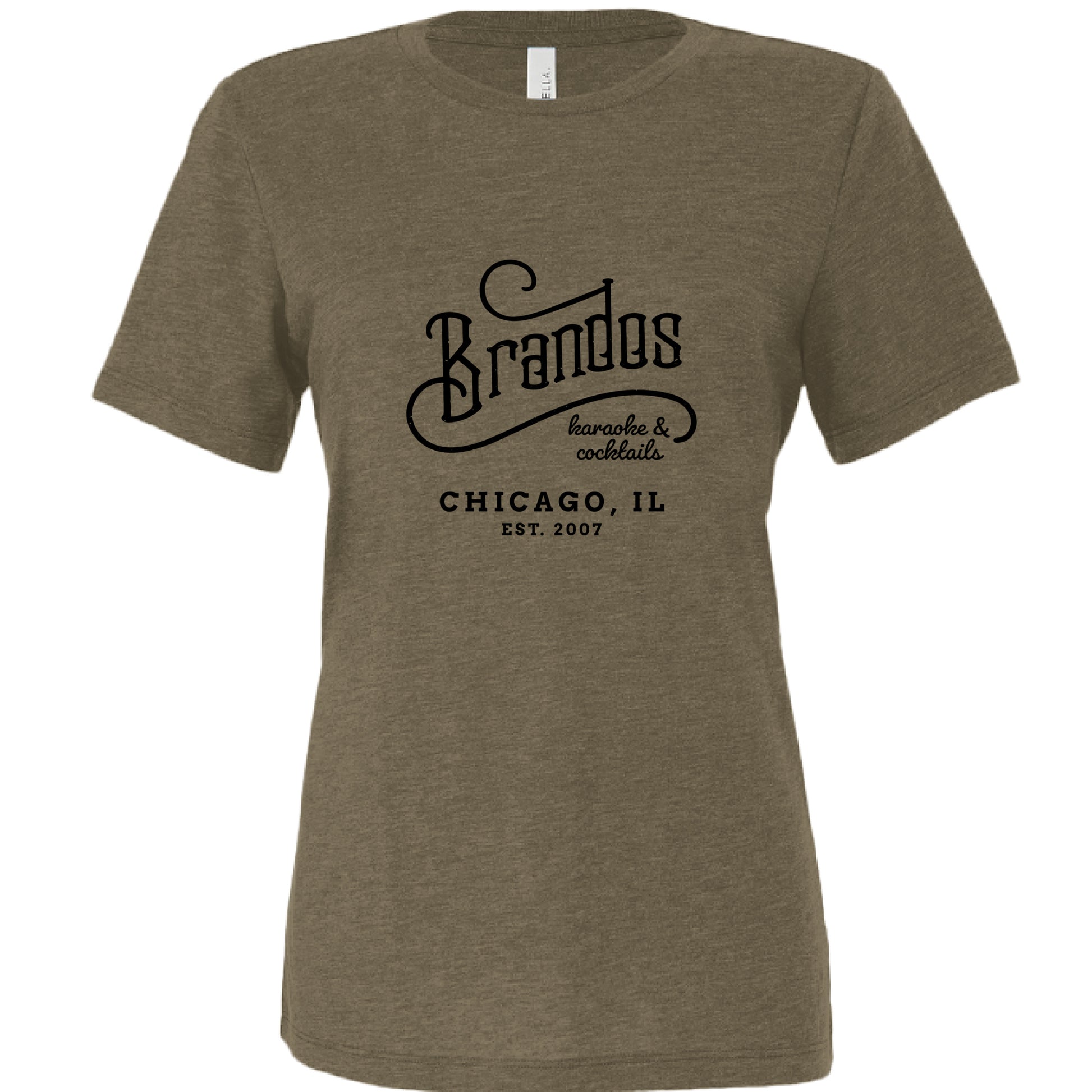 OLIVE TRIBLEND - FRONT