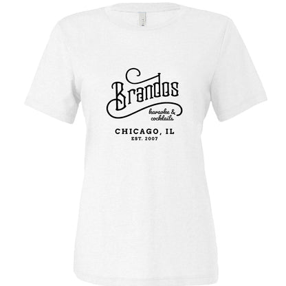 SOLID WHT TRIBELND - FRONT