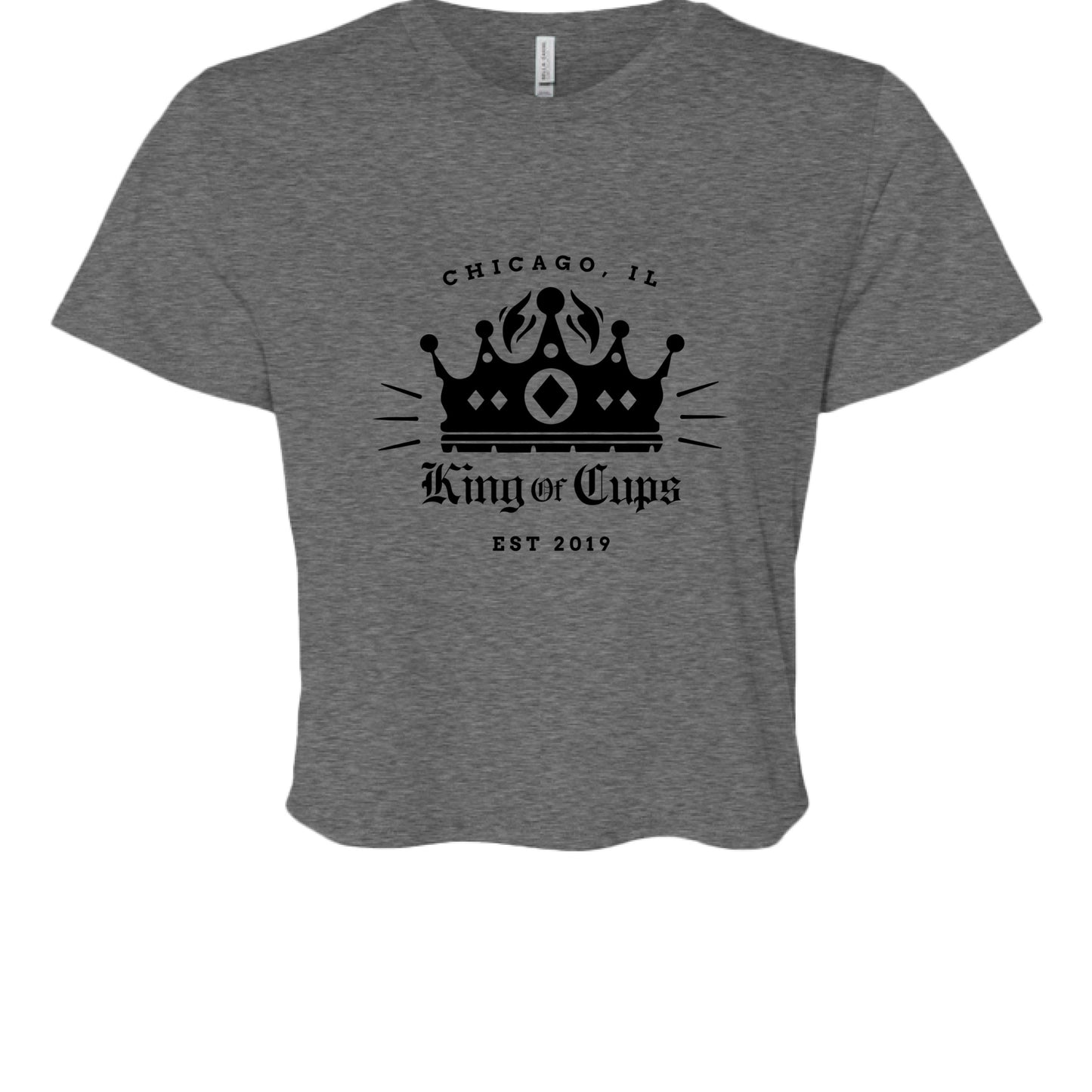 DARK GRY HEATHER - FRONT